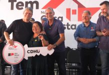 Governador Tarcísio e Tupã entregam apartamentos do CDHU no Humberto Salvador