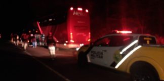 Ônibus que vinha para Presidente Prudente é assaltado no Paraná