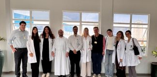 Estudantes internacionais acompanham rotina do Hospital Regional de Presidente Prudente