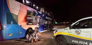 Polícia Rodoviária prende boliviano com quase 2Kg de pasta base de cocaína escondidos em garrafas térmicas
