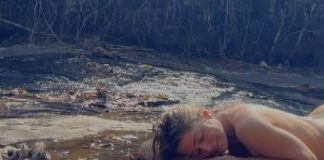 Leticia Spiller publica fotos sem roupa em meio à natureza
