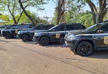 Polícia Civil recebe oficialmente seis novas viaturas para combater o crime na região