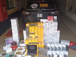Polícia Rodoviária prende motorista com contrabando de quase R$ 800 mil em Martinópolis