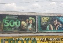 LADO A LADO: Outdoors do Sicredi e Sicoob chamam atenção em Presidente Prudente