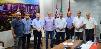 Prefeito Tupã recebe deputado Coronel Tadeu e apresenta demandas para investimentos em PP