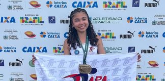 Júlia Isogai conquista bronze no Pentatlo do Brasileiro Interclubes Loterias Caixa Sub-16