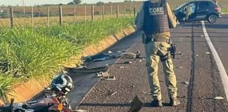 Motorista embriagado e com CNH cassada causa grave acidente em Caiuá; duas pessoas ficam feridas