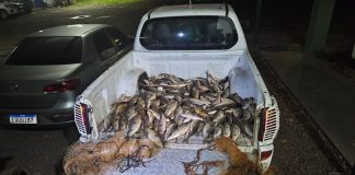Operação da Polícia Ambiental apreende 100 Kg de peixes que são doados para o Centro Educacional Walter Figueiredo