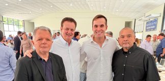 Vereador Babu participa de encontro com lideranças estaduais em Anhumas e reforça articulação pelo Oeste Paulista