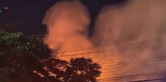 Incêndio atinge casa de madeira próxima à Havan e assusta moradores na Vila Formosa