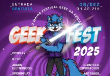 Geek Fest 2025 abre inscrições para concursos de cosplay, K-pop e desenho