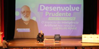 Palestra do filosófo Pondé marca encerramento do Desenvolve PP, parceria da Prefeitura e Sebrae
