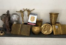 Polícia Civil recupera mais de 80 quilos de peças de bronze furtadas do cemitério de Junqueirópolis