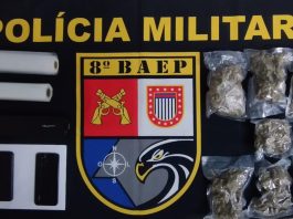 BAEP prende homem em flagrante por tráfico de drogas no bairro Jardim Bongiovani