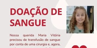 Santa Casa de Prudente pede doações de sangue após criança de 8 anos sofrer grave acidente