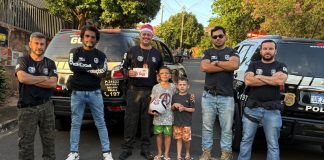 Após cartinha ao Papai Noel, Polícia Civil realiza sonho de criança em realidade no Natal