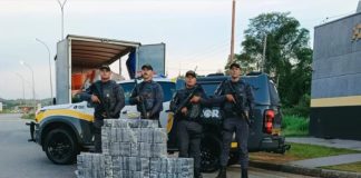 Caminhão que recolheu droga em Presidente Prudente é apreendido com 263 kg de pasta base de cocaína em Itú