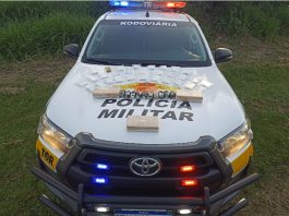 Polícia Rodoviária prende boliviano com mais de 7 kg de drogas em ônibus na SP-294, em Dracena