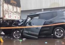 Estudante de medicina fica em estado gravíssimo após colisão contra caminhão parado em Presidente Prudente