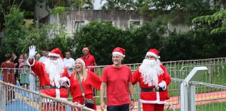 Chegada do Papai Noel e música marcam programação de natal no Chalé no Parque do Povo