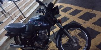 Jovem é preso por receptação de moto furtada e corrupção de menor no Conjunto Habitacional José Rotta
