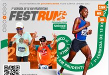 Prudente encerra o ano com corrida de rua neste domingo 28 de dezembro