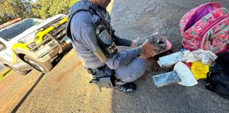 Adolescente é apreendida com mais de 7 kg de drogas em ônibus na rodovia Raposo Tavares em Presidente Prudente