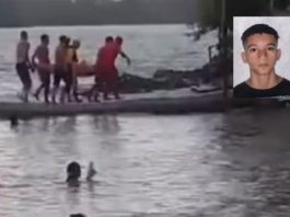 Adolescente morre afogado no Rio Paraná, em Rosana