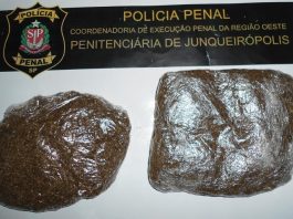 Mulher é flagrada tentando entrar com droga na Penitenciária de Junqueirópolis