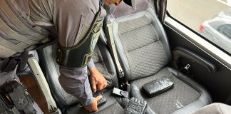 Polícia Rodoviária e BAEP apreendem mais de 3 kg de cocaína em ônibus interestadual em Presidente Prudente