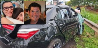 Família morre em acidente entre caminhões e carro perto de Dracena