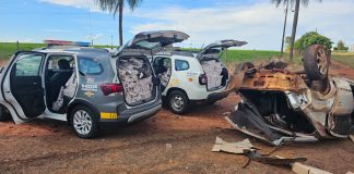 Capotamento revela carga de contrabando com mais de 23 mil maços de cigarros em Rosana