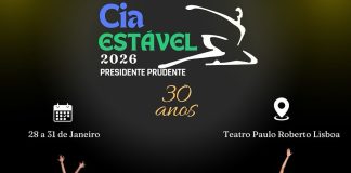 Cia Estável 2026 se apresenta no Teatro Paulo Lisboa, entrada é 1 quilo de alimento
