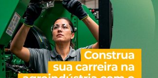 Programa oferece 1.000 vagas com bolsa de estudos para curso para mecânico de manutenção de máquinas agrícolas em Presidente Prudente