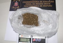 Mulher de detento é flagrada com droga ao tentar entrar na Penitenciária de Irapuru