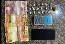 Polícia Militar apreende adolescente de 17 anos vendendo drogas em Santo Anastácio