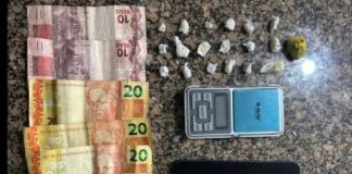 Polícia Militar apreende adolescente de 17 anos vendendo drogas em Santo Anastácio