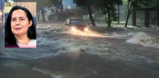 Sara Lopes cobra informações e cronograma da prefeitura contra alagamentos no Parque do Povo