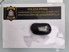 Policiais penais impedem entrada de esposa de detento com droga na Penitenciária de Junqueirópolis