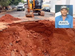 Trabalhador morre soterrado durante obra da rede de esgoto em Dracena