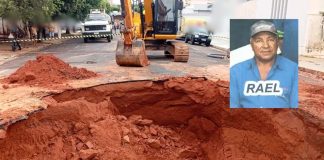 Trabalhador morre soterrado durante obra da rede de esgoto em Dracena