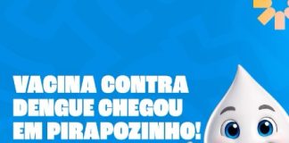 Pirapozinho inicia vacinação contra dengue para profissionais da saúde