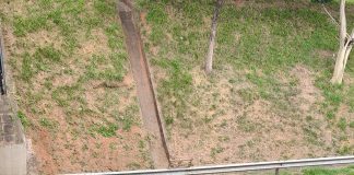 Mulher cai de ponte e é socorrida debaixo de viaduto em Presidente Prudente