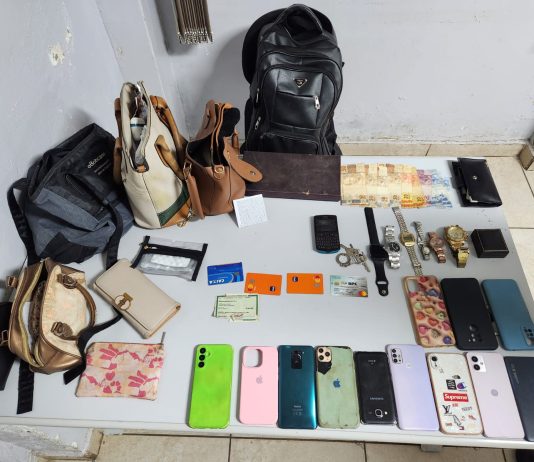 Homem é preso em flagrante por furto com seis celulares e diversos objetos no Jardim Marisa