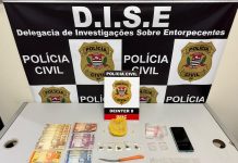 Polícia Civil prende dois homens por tráfico de drogas no Jardim Humberto Salvador