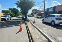 Semob inicia fechamento definitivo do canteiro da avenida Paulo Marcondes