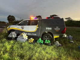 Carga de drogas é encontrada em ônibus e quatro pessoas são detidas na Rodovia Raposo Tavares