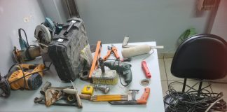 Homem é preso por furtar ferramentas de obra no Residencial José Rena