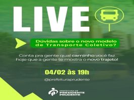 Novo transporte coletivo: Prefeitura faz live nesta quarta-feira para tirar dúvidas