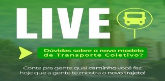 Novo transporte coletivo: Prefeitura faz live nesta quarta-feira para tirar dúvidas